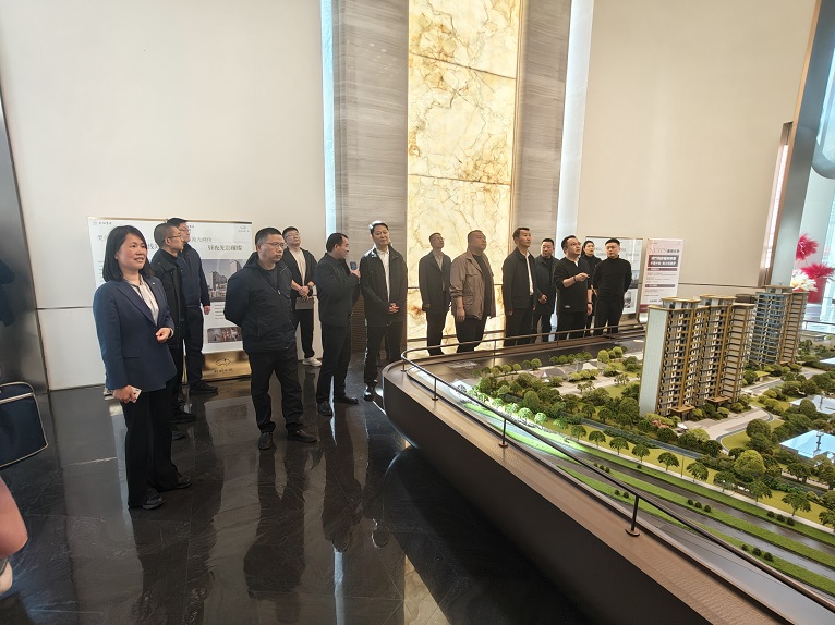 德阳市副市长徐创军莅临仟坤水街二期项目调研