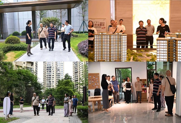 绵竹市党建指导站“三互一推”第二工作组莅临 仟坤集团调研指导