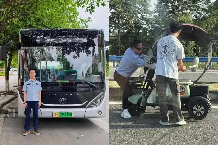 温情护旅途 善举显担当！绵竹公交暖心助人传递城市温度